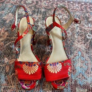 Raye chunky platform heels